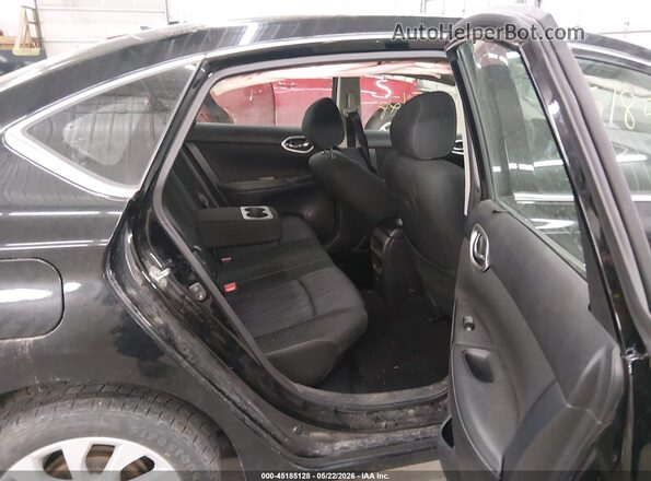 3N1AB7AP3KY365142 2019 NISSAN SENTRA Black Вид наклейки з VIN-кодом