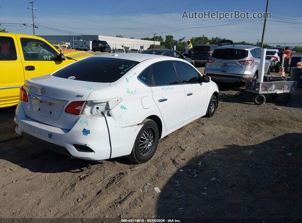 3N1AB7AP3KY371829 2019 NISSAN SENTRA Белый 