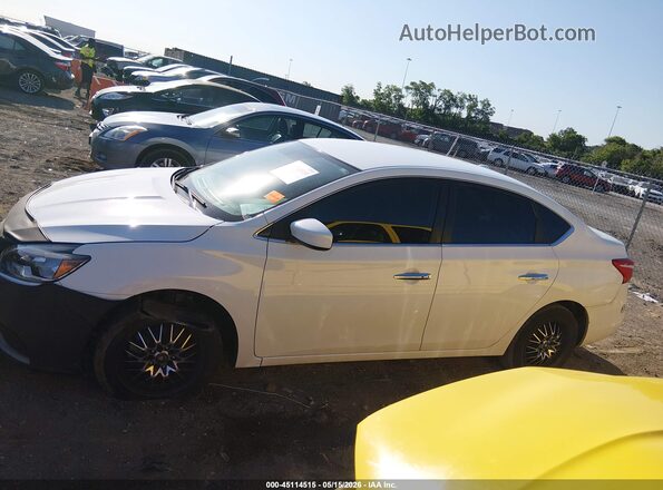 3N1AB7AP3KY371829 2019 NISSAN SENTRA Белый 