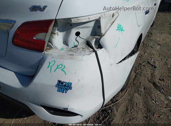 3N1AB7AP3KY371829 2019 NISSAN SENTRA Белый 
