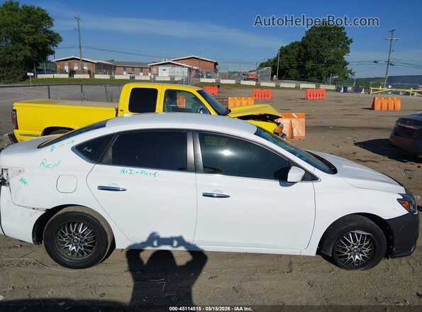 3N1AB7AP3KY371829 2019 NISSAN SENTRA Белый 
