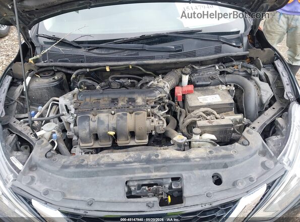 3N1AB7AP3KY372561 2019 NISSAN SENTRA Black Вид ззаду