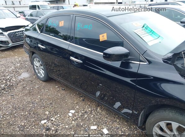 3N1AB7AP3KY372561 2019 NISSAN SENTRA Black Вид спереду