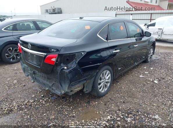 3N1AB7AP3KY372561 2019 NISSAN SENTRA Black Задня права чверть