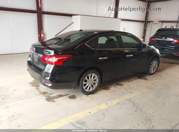 3N1AB7AP3KY394995 2019 NISSAN SENTRA Black უკანა მარჯვენა