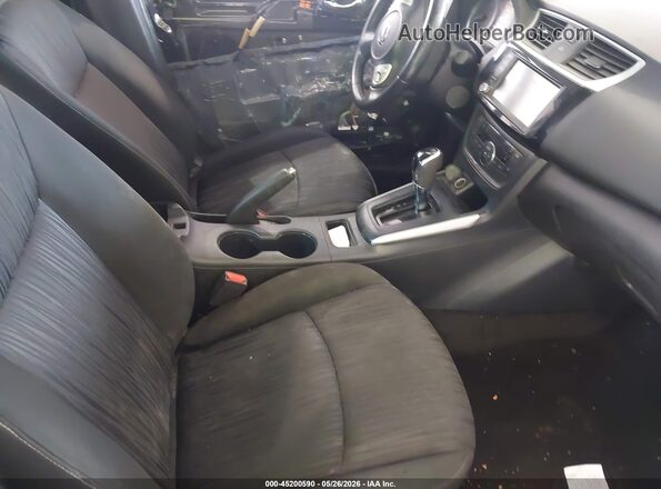 3N1AB7AP3KY394995 2019 NISSAN SENTRA Black წინა სალონის ხედი