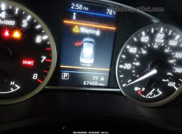 3N1AB7AP3KY394995 2019 NISSAN SENTRA Black უკანა სავარძლების ხედი