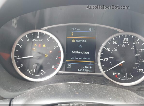 3N1AB7AP3KY416171 2019 NISSAN SENTRA Gray Widok tylnych siedzeń
