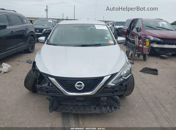 3N1AB7AP3KY416171 2019 NISSAN SENTRA Gray Widok wnętrza z tyłu