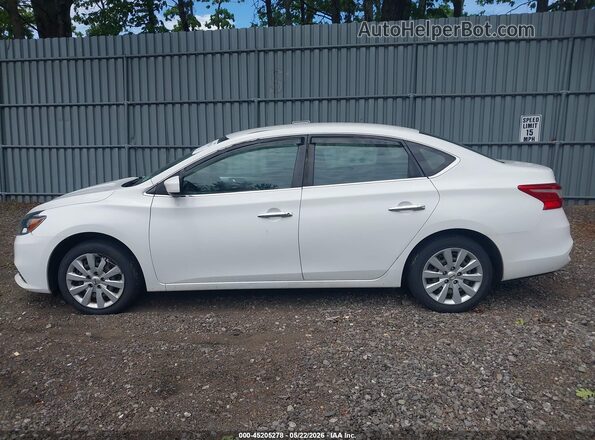 3N1AB7AP3KY438428 2019 NISSAN SENTRA White Vista interior de 360 grados