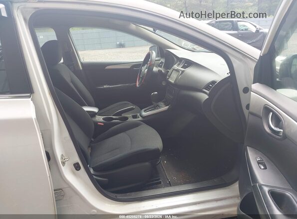 3N1AB7AP3KY438428 2019 NISSAN SENTRA White Vista interior delantera