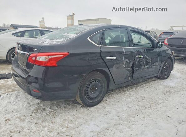 3N1AB7AP4GL637234 2016 NISSAN SENTRA Black Tył prawy