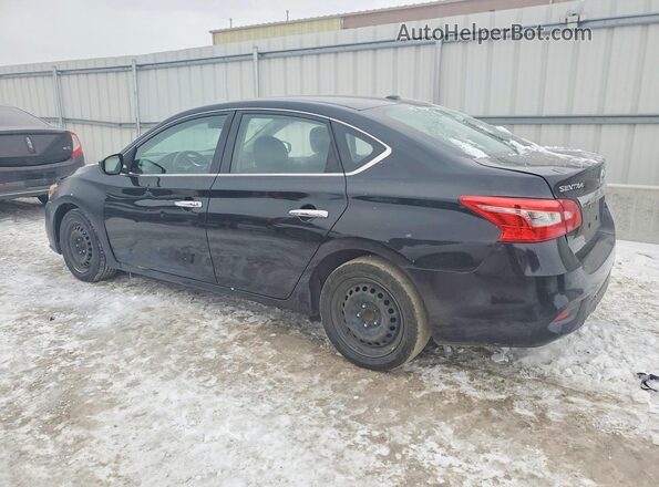 3N1AB7AP4GL637234 2016 NISSAN SENTRA Black Tył lewy