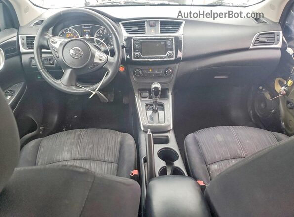 3N1AB7AP4GL637234 2016 NISSAN SENTRA Black Widok deski rozdzielczej