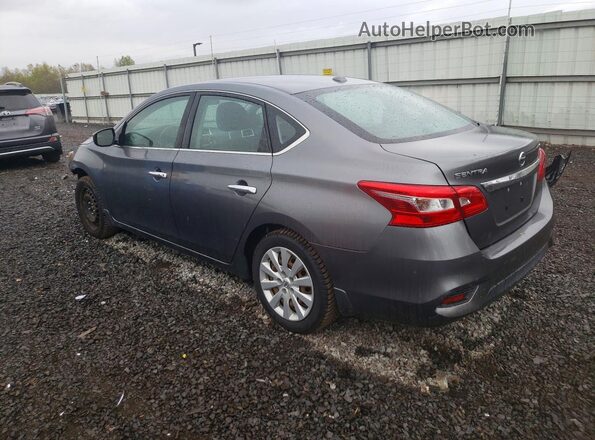 3N1AB7AP4GL672601 2016 NISSAN SENTRA Gray 