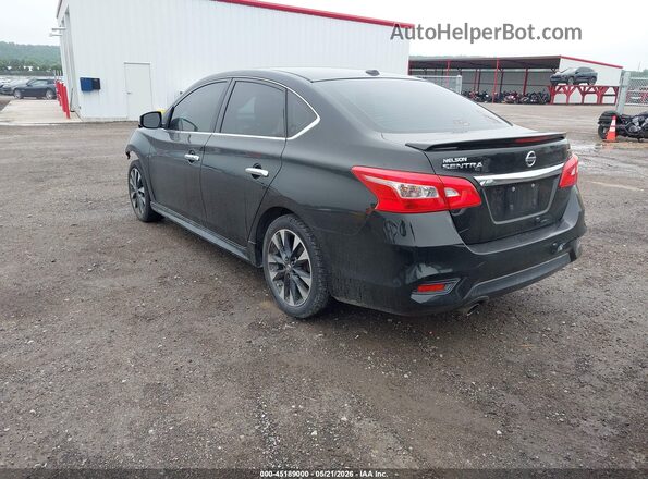 3N1AB7AP4GY208405 2016 NISSAN SENTRA Black Tył lewy