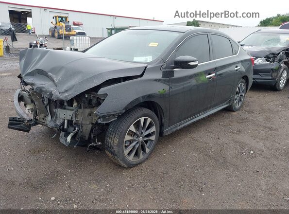 3N1AB7AP4GY208405 2016 NISSAN SENTRA Black Przód lewy