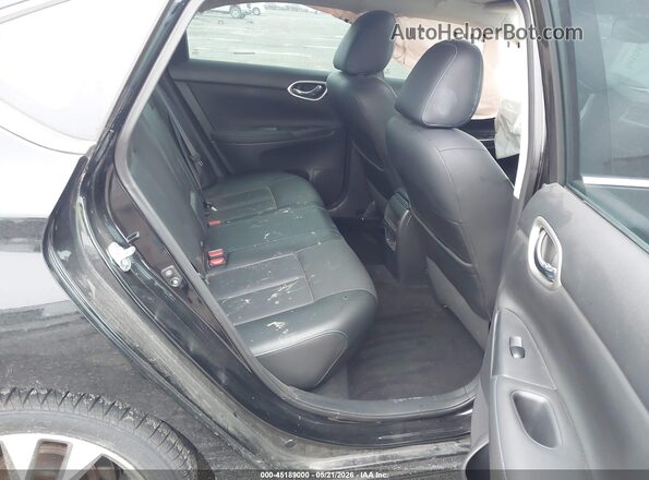 3N1AB7AP4GY208405 2016 NISSAN SENTRA Black Widok naklejki z numerem VIN