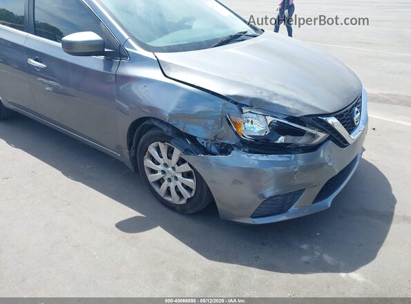 3N1AB7AP4GY286294 2016 NISSAN SENTRA Gray Front view