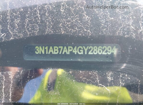 3N1AB7AP4GY286294 2016 NISSAN SENTRA Gray Engine compartment view
