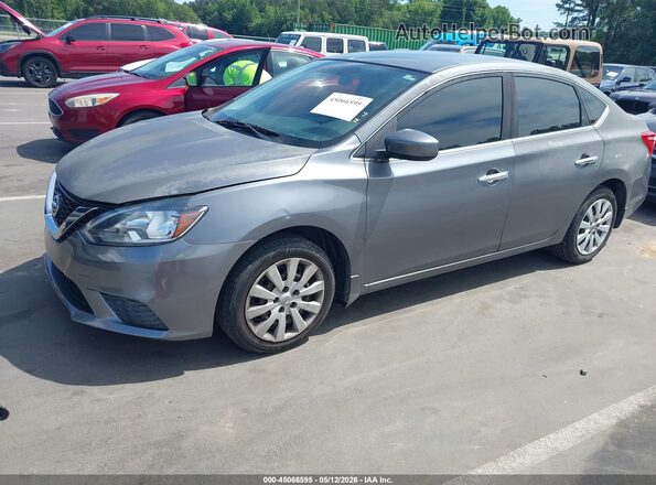 3N1AB7AP4GY286294 2016 NISSAN SENTRA Gray Front left