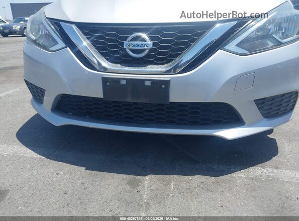 3N1AB7AP4GY287395 2016 NISSAN SENTRA Серебряный Вид спереди