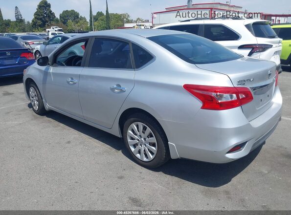 3N1AB7AP4GY287395 2016 NISSAN SENTRA Серебряный Задняя левая четверть