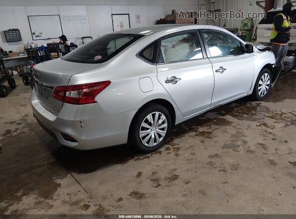 3N1AB7AP4GY291169 2016 NISSAN SENTRA Silver Tył prawy