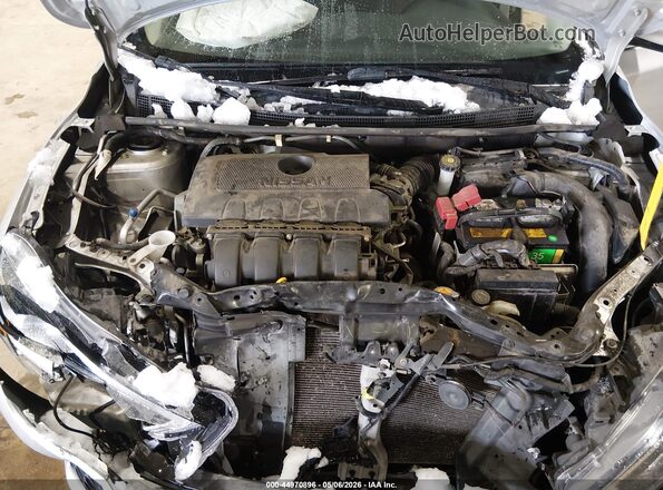 3N1AB7AP4GY291169 2016 NISSAN SENTRA Silver Widok z tyłu