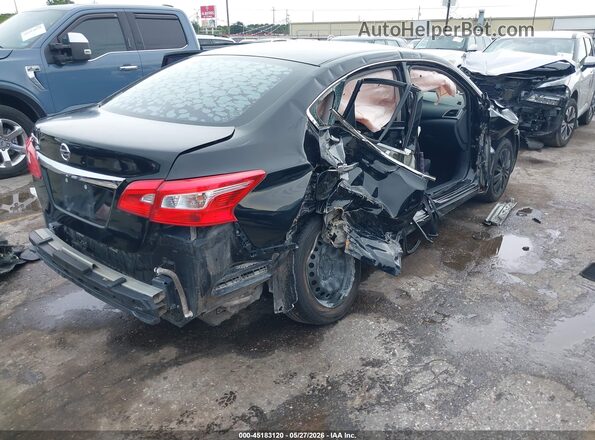 3N1AB7AP4GY310867 2016 NISSAN SENTRA Black უკანა მარჯვენა