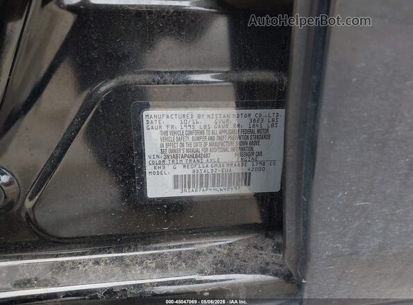 3N1AB7AP4HL642497 2017 NISSAN SENTRA Черный 