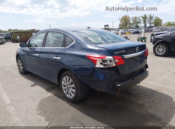 3N1AB7AP4HL671353 2017 NISSAN SENTRA Blue 