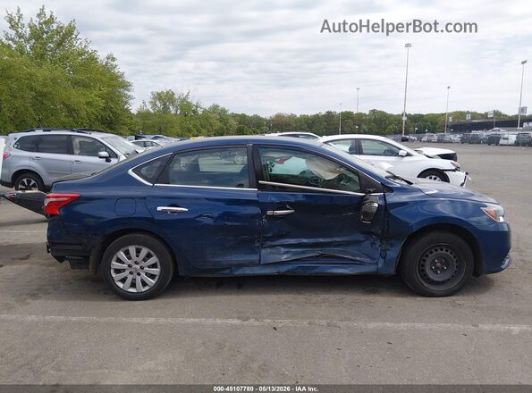 3N1AB7AP4HL671353 2017 NISSAN SENTRA Blue 