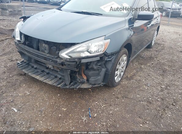 3N1AB7AP4HY307369 2017 NISSAN SENTRA Dark Blue Вид спереди