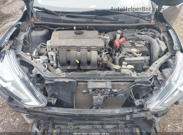 3N1AB7AP4HY307369 2017 NISSAN SENTRA Dark Blue Вид сзади