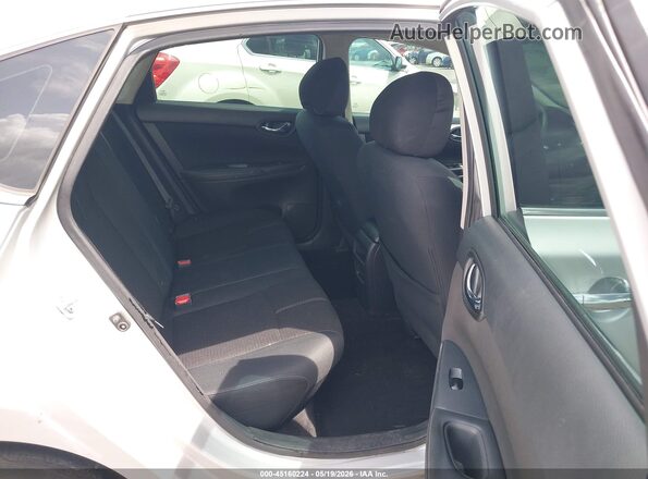 3N1AB7AP4HY320980 2017 NISSAN SENTRA Silver VIN sticker view
