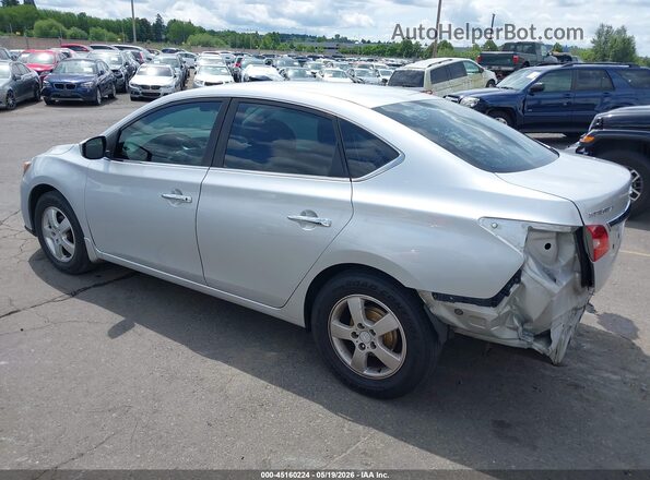 3N1AB7AP4HY320980 2017 NISSAN SENTRA Silver Rear left