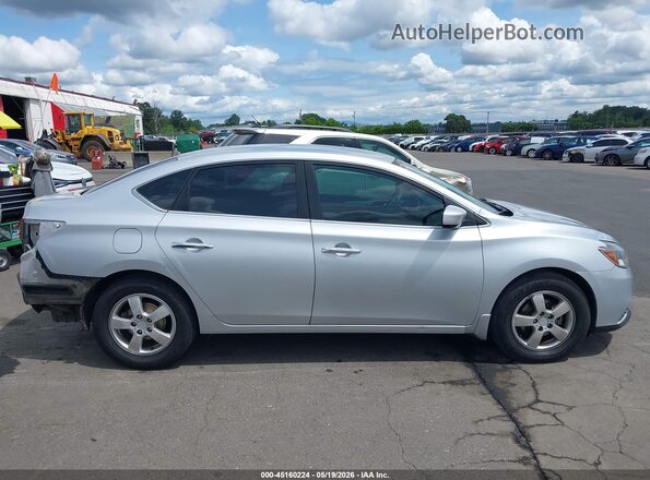 3N1AB7AP4HY320980 2017 NISSAN SENTRA Silver 360 interior view