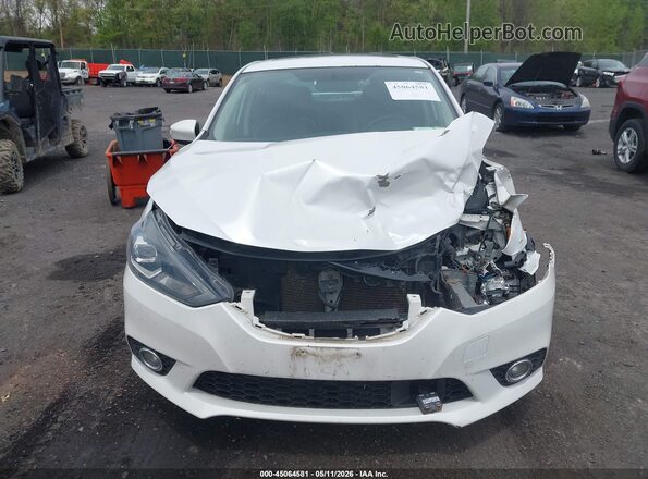 3N1AB7AP4HY339920 2017 NISSAN SENTRA White Vista del cuadro de instrumentos