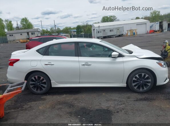 3N1AB7AP4HY339920 2017 NISSAN SENTRA White Vista interior trasera