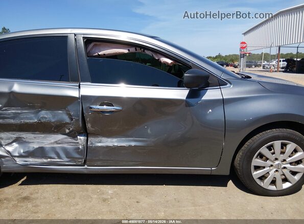 3N1AB7AP4HY357284 2017 NISSAN SENTRA Gray Вид спереду