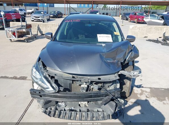 3N1AB7AP4HY411022 2017 NISSAN SENTRA Gray Vista frontal