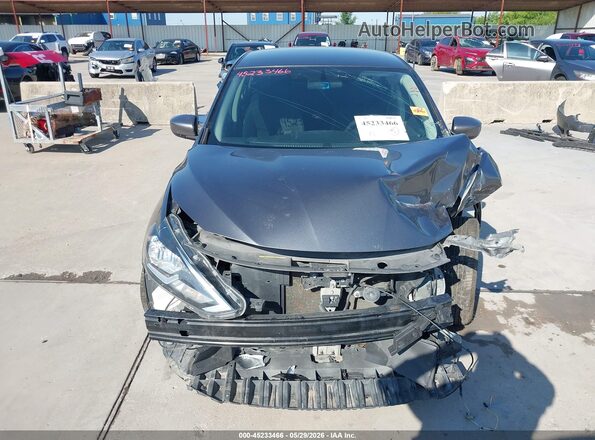 3N1AB7AP4HY411022 2017 NISSAN SENTRA Gray Vista interior trasera