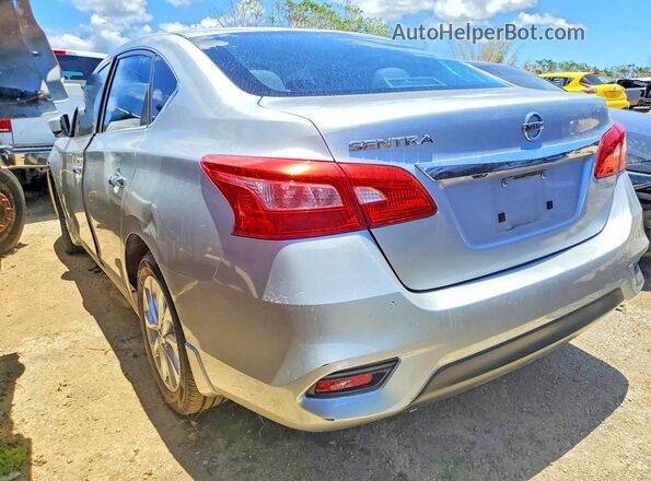 3N1AB7AP4JY225308 2018 NISSAN SENTRA Silver Հետևի ձախ