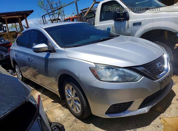 3N1AB7AP4JY225308 2018 NISSAN SENTRA Silver Առջևի աջ