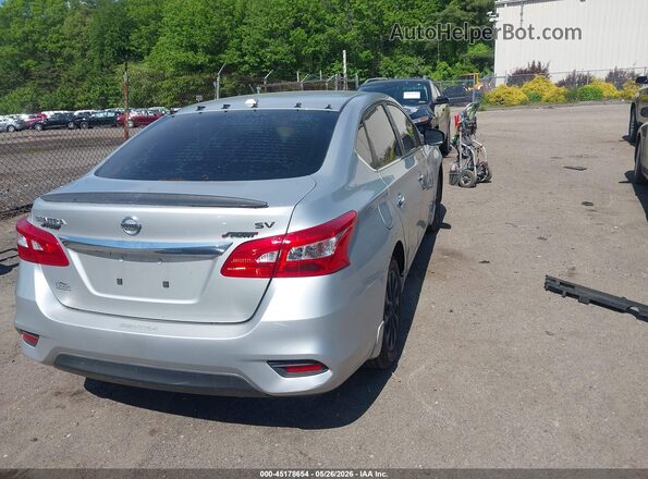 3N1AB7AP4JY231478 2018 NISSAN SENTRA Silver Задня права чверть