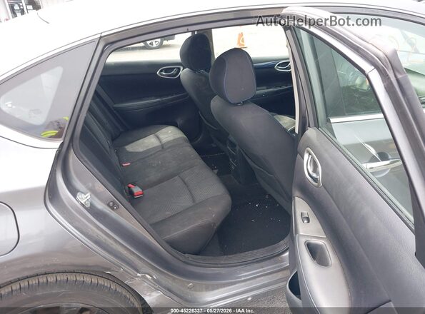3N1AB7AP4JY275299 2018 NISSAN SENTRA Gray Вид наклейки з VIN-кодом