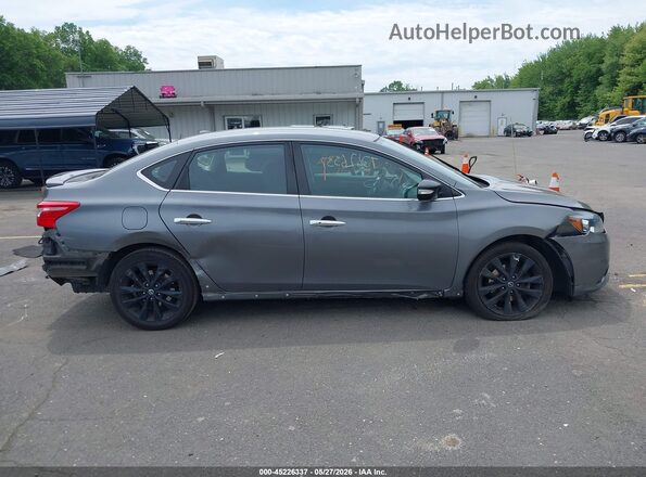 3N1AB7AP4JY275299 2018 NISSAN SENTRA Gray Панорамний вид салону 360°
