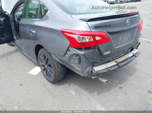 3N1AB7AP4JY275299 2018 NISSAN SENTRA Gray Вид спереду
