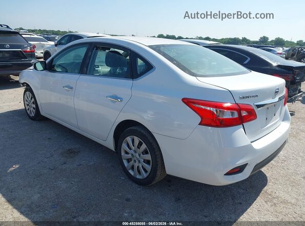 3N1AB7AP4JY293365 2018 NISSAN SENTRA White Задня ліва чверть